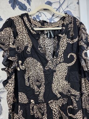 Anthropologie | Dresses | Anthropologie The Renee Flutter Sleeve Linen  Button Front Midi Dress S | Poshmark